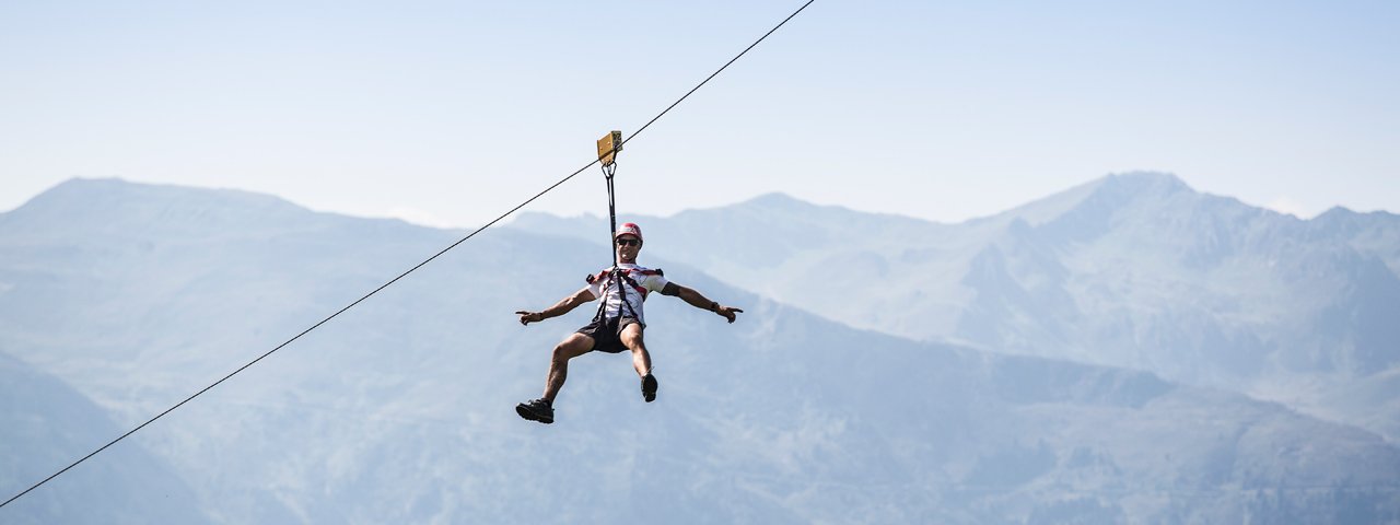 L'Almflieger nella Zillertal Arena, © Zillertal Arena