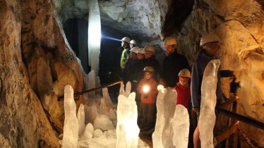 La grotta di ghiaccio Hundalm, © Hannes Dabernig