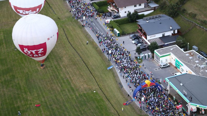 La partenza della maratona ciclistica dell'Ötztal, © Ernst Lorenzi