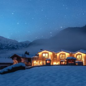 alpegg Chalet a Waidring in inverno, © alpegg Chalets