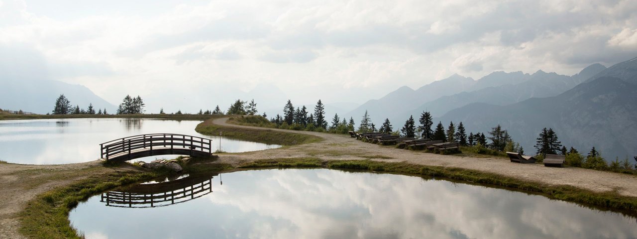 Laghetto artificiale della Mutterer Alm, © Tirol Werbung/Frank Bauer