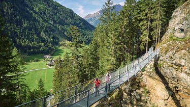 La gola Verpeilschlucht nella valle Kaunertal, © TVB Tiroler Oberland Kaunertal / Teammedia Michael Obex