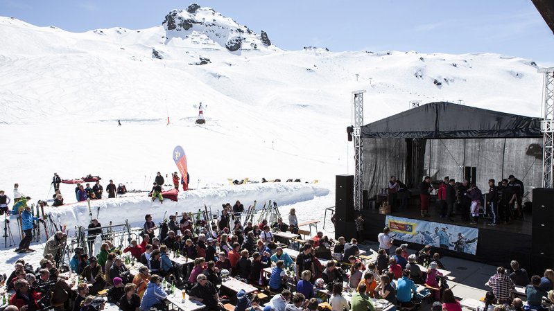 Musica e divertimento durante lo Snowdown a Hochfügen, © Daniel Zangerl