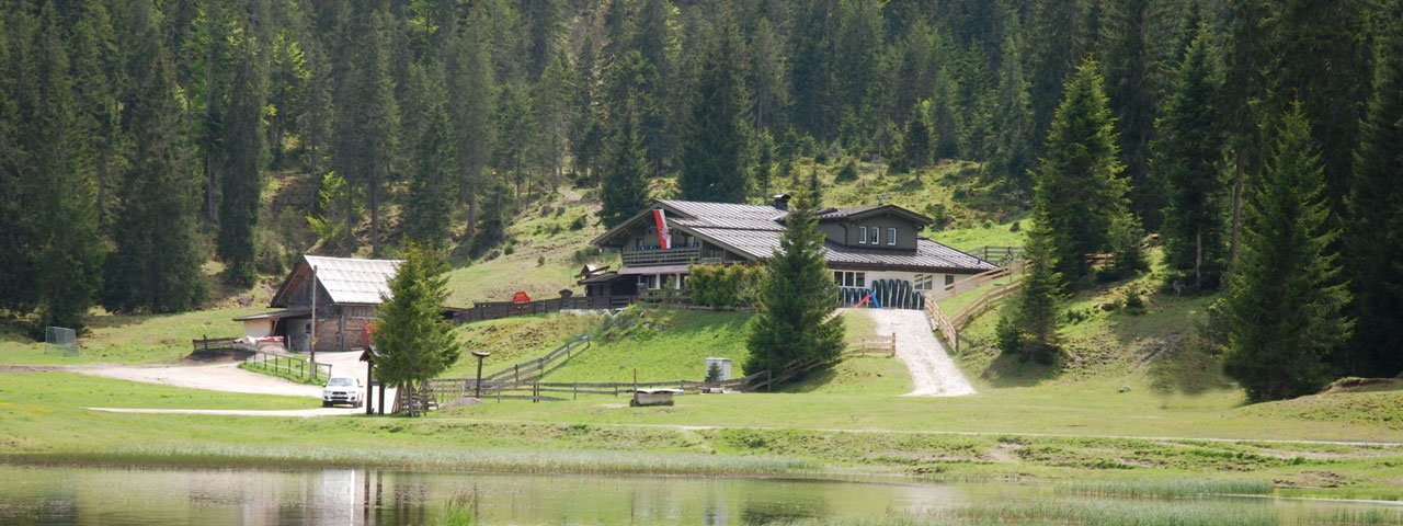 La malga Wildmoosalm nell'Region Seefeld, © Irene Prugger