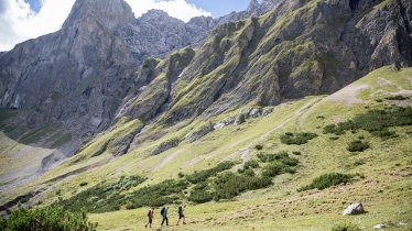 Sentiero dell’aquila, tappa 18: Rifugio Lorea Hütte – Rifugio Anhalter Hütte, © Tirol Werbung/Dominik Gigler