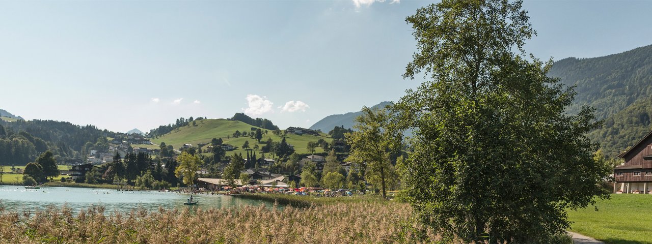 Lago balneabile e lido di Thiersee, © Ferienland Kufstein