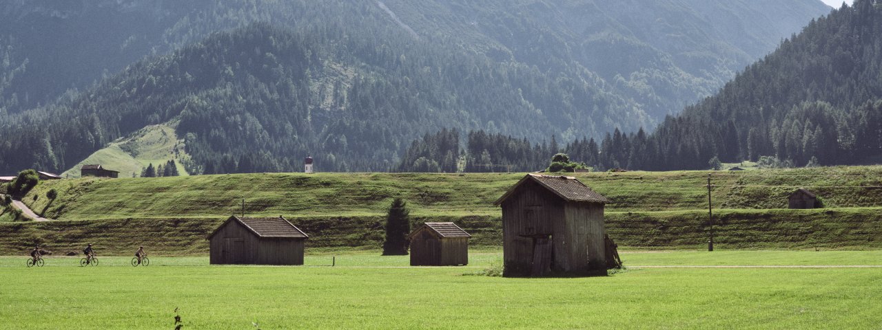 Tour per gravelbike nella valle Lechtal, © Tannheimer Tal