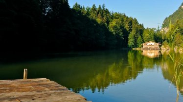 Lago balneabile naturale Berglsteinersee, © Alpbachtal Seenland Tourismus