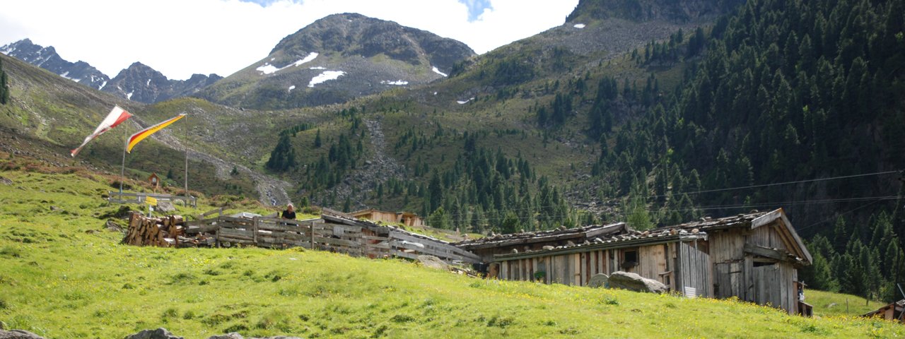 La malga Mischbachalm nella valle Stubaital, © Irene Prugger