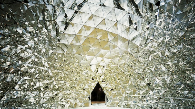 Il duomo di cristallo, © Swarovski Kristallwelten