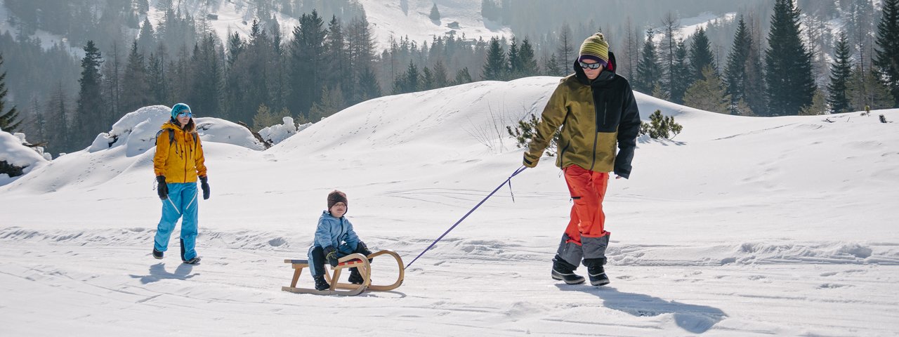 Slittino in Tirolo, © Tirol Werbung/Hans Herbig