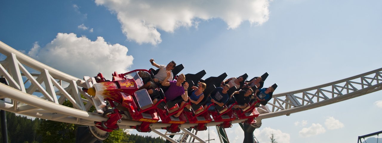 L'ottovolante più in alto dell'Austria, © Familienland Pillersee