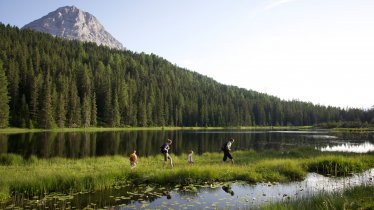 Il lago Schwarzer See, © Nauders Tourismus/Martin Lugger