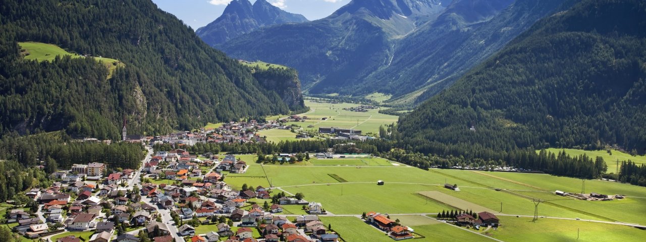 Längenfeld in estate, © Ötztal Tourismus/Lukas Ennemoser