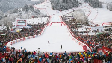 La gara dell'Hahnenkamm, © Tirol Werbung/Jens Schwarz