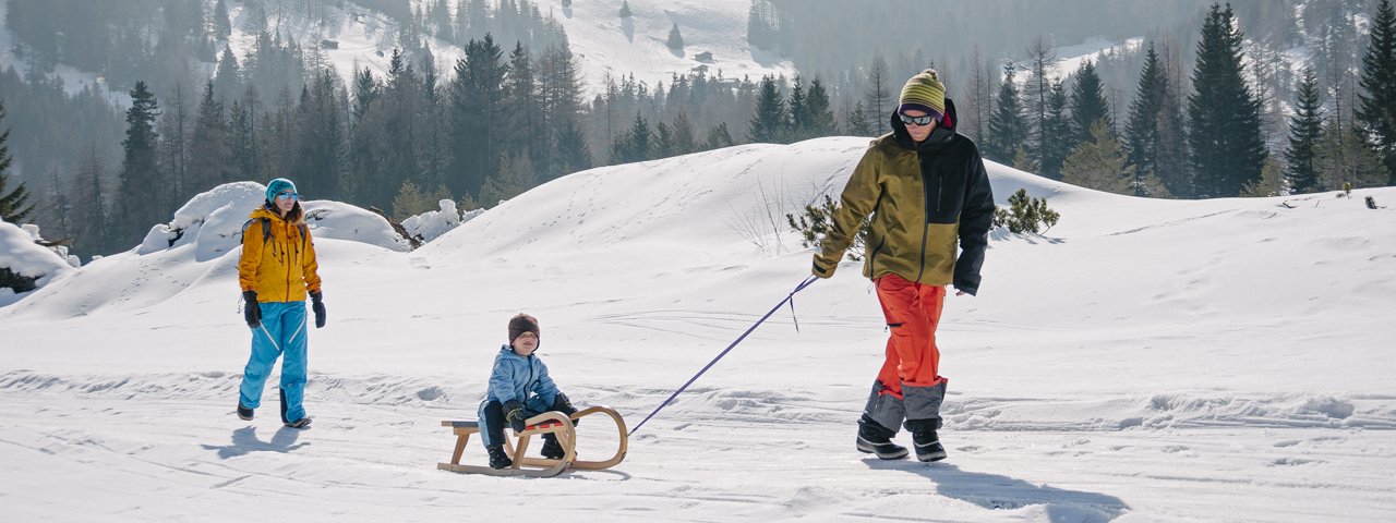 Slittino a Sillian, © Tirol Werbung / Hans Herbig