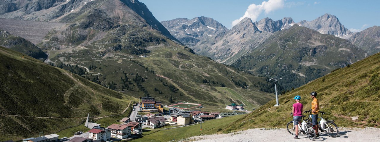 Mountain biking vicino a Kühtai, © TVB Tourismus / Daniel Zangerl