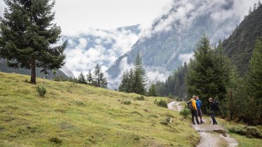 Sentiero dell’aquila, tappa 19: Rifugio Anhalter Hütte – Rifugio Hanauer Hütte, © Tirol Werbung/Dominik Gigler