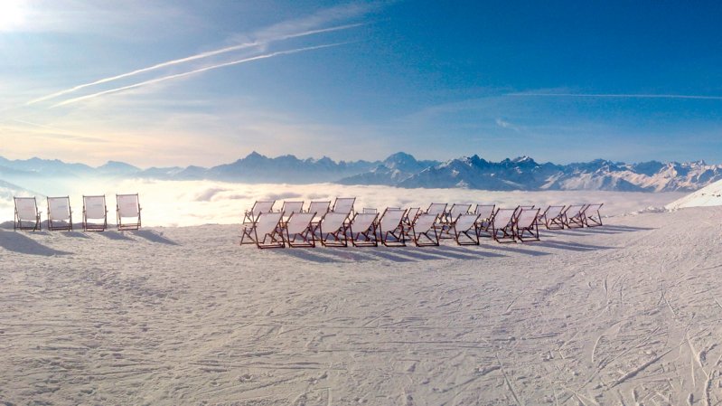 Sedie a sdraio sulla Seegrube, © TVB Innsbruck / Christoph Pertold