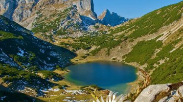 Il lago Zireiner See nel Rofan, © Alpbachtal Seenland Tourismus/Gerhard Berger