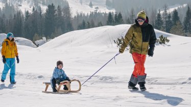 Slittino in Tirolo, © Tirol Werbung/Hans Herbig