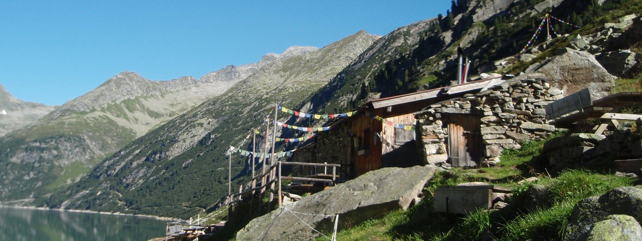 La malga Hohenau Alm nella valle Zillertal, © Familie Hanser