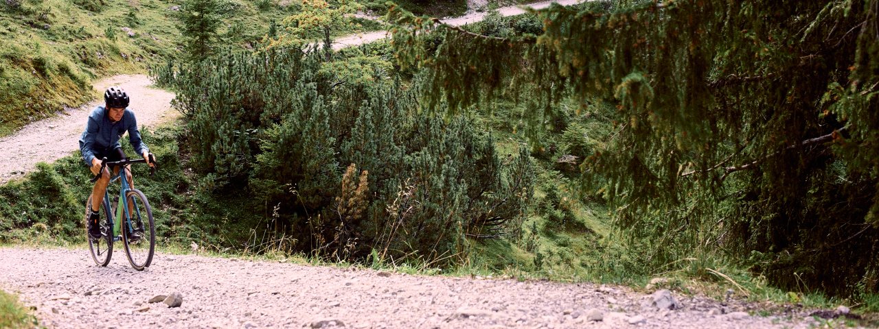 Tour per gravelbike nella valle Tannheimer Tal, © Tirol Werbung