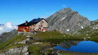 Sentiero dell'aquila Osttirol Tappa 6: il rifugio Sudetendeutsche Hütte, © DAV