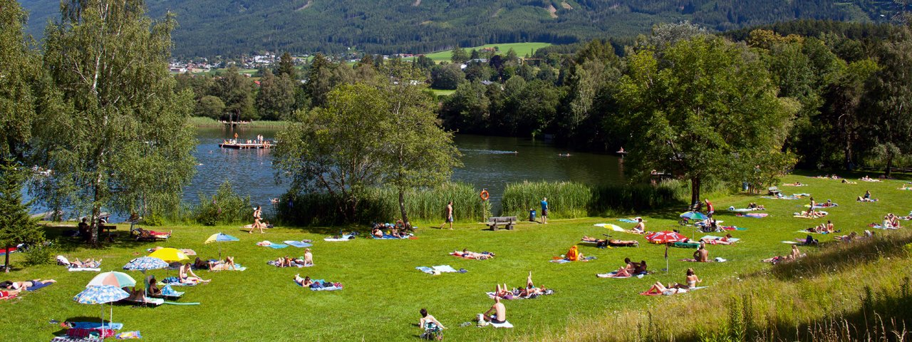 Lago balneabile Lanser See, © Innsbruck Tourismus / Christoph Lackner