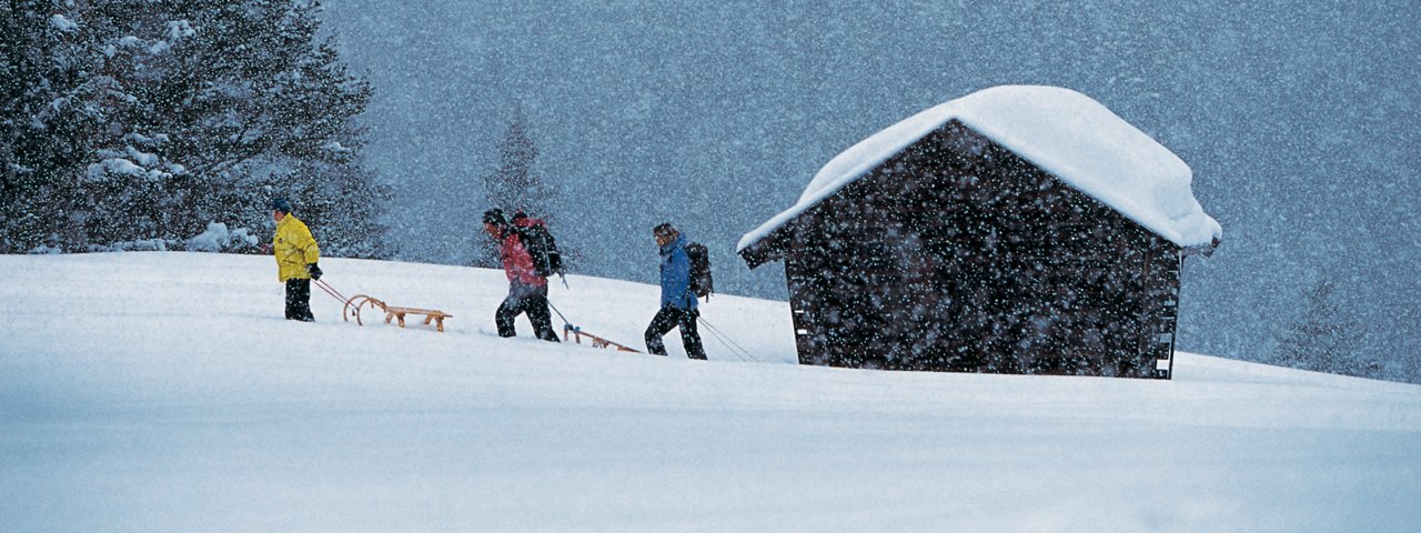 Slittino in Tirolo, © Tirol Werbung / Bernd Ritschel