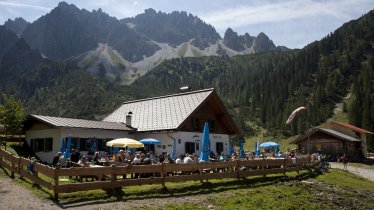 Sentiero dell’aquila, tappa 15: Rifugio Solsteinhaus – Leutasch/Ahrn, © Tirol Werbung / Kranebitter Klaus