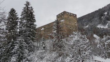 Il castello Berneck in inverno, © Burg Berneck